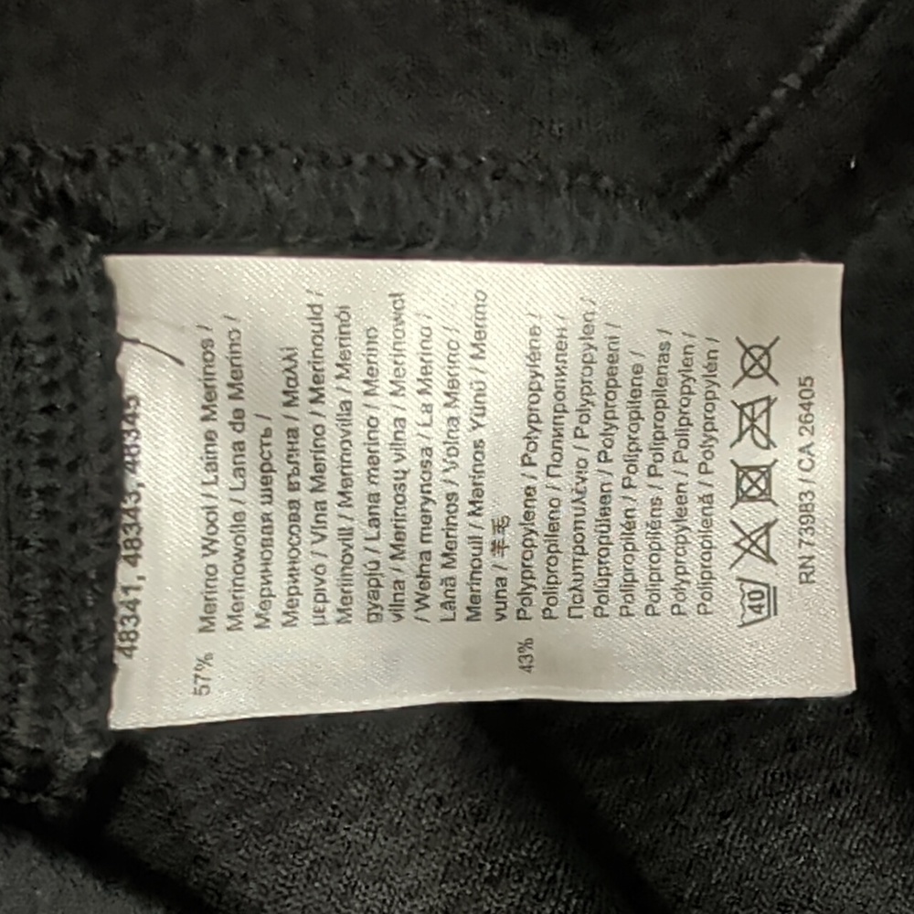 Helly Hansen Lifa Active 1/2 Zip Base Layer Top Black Size XS - Picture 11 of 11